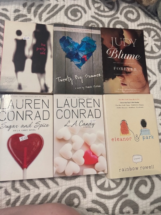 Other - Set of 6 Young Adult Fiction Books - Good Condition